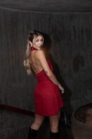 VESTIDO DE LINHO COM FAIXA E ILHOS - SAUVIGNON P